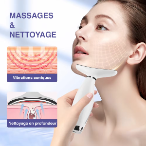 Transformez votre routine beauté ! 🌈✨ Masseur visage et cou LED 7 couleurs pour une peau plus jeune 💖✨ 3 niveaux, 7 modes – Parfait pour un usage domestique ! #BeautyTech #SkincareRoutine